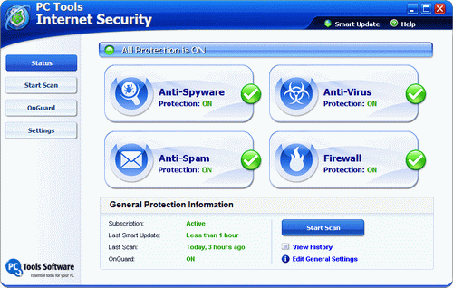 PC Tools Internet Security 2009 v6.0