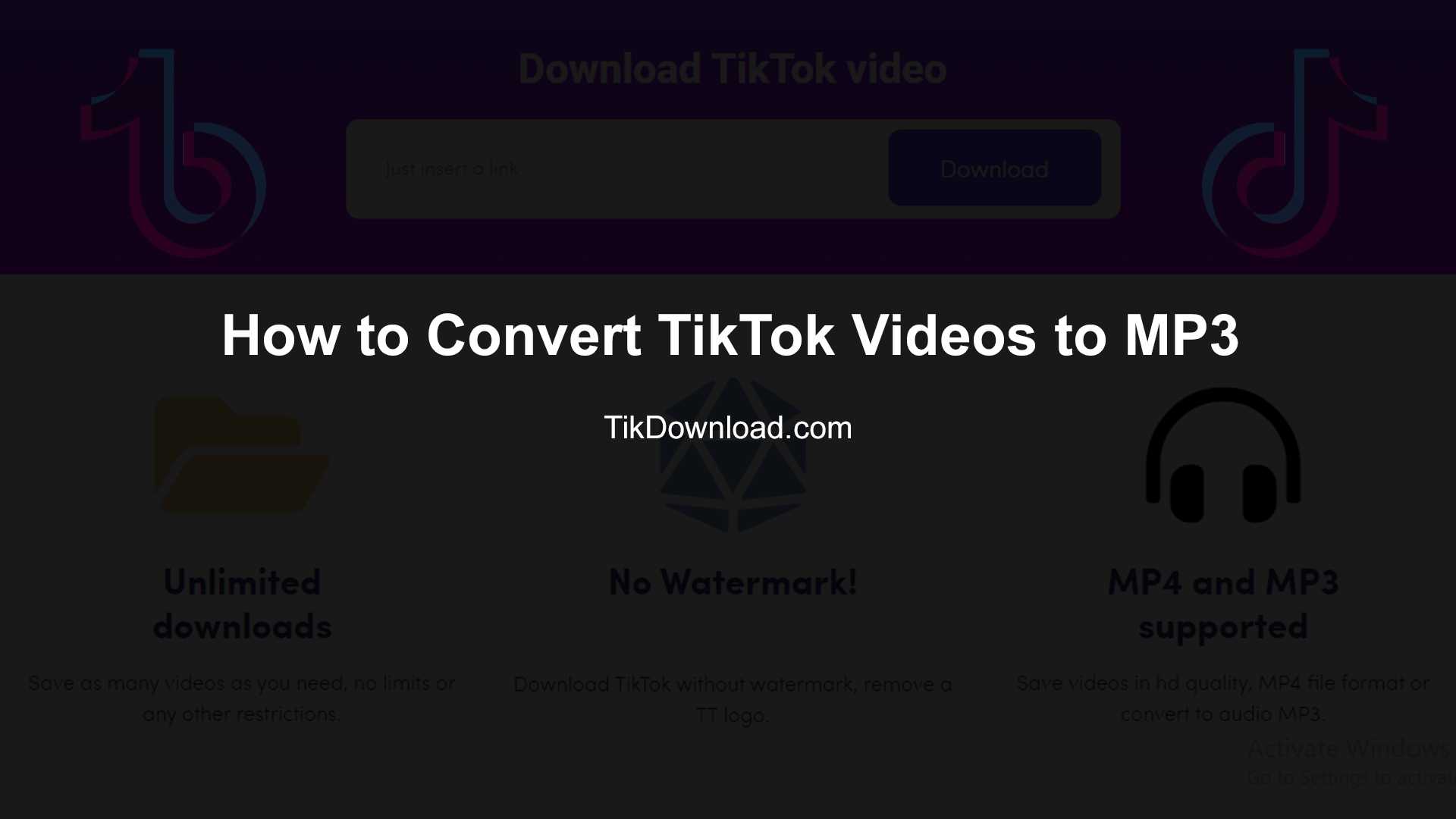 How to Convert TikTok Videos to MP3?