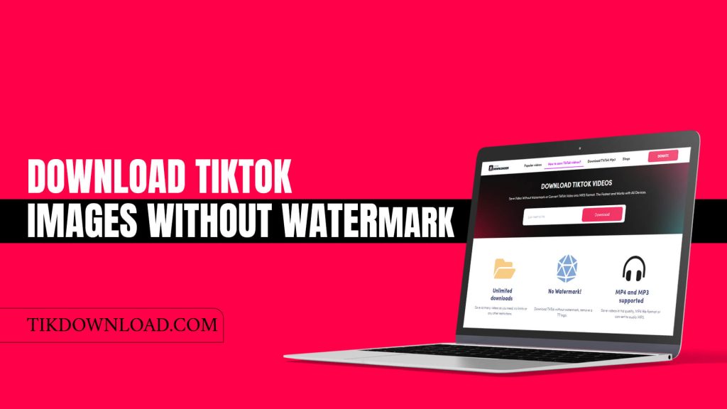 Download TikTok Images without Watermark